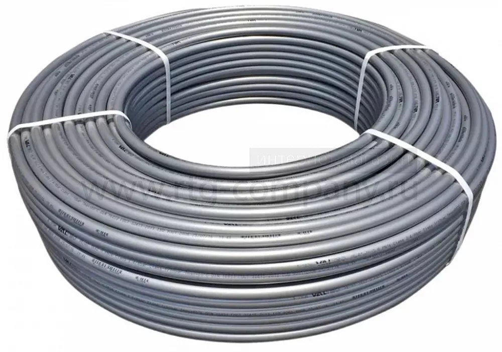 Труба из сшитого полиэтилена   16*2,2 PEX-a EVOH Valtec, серая (бухта 200 п/м)