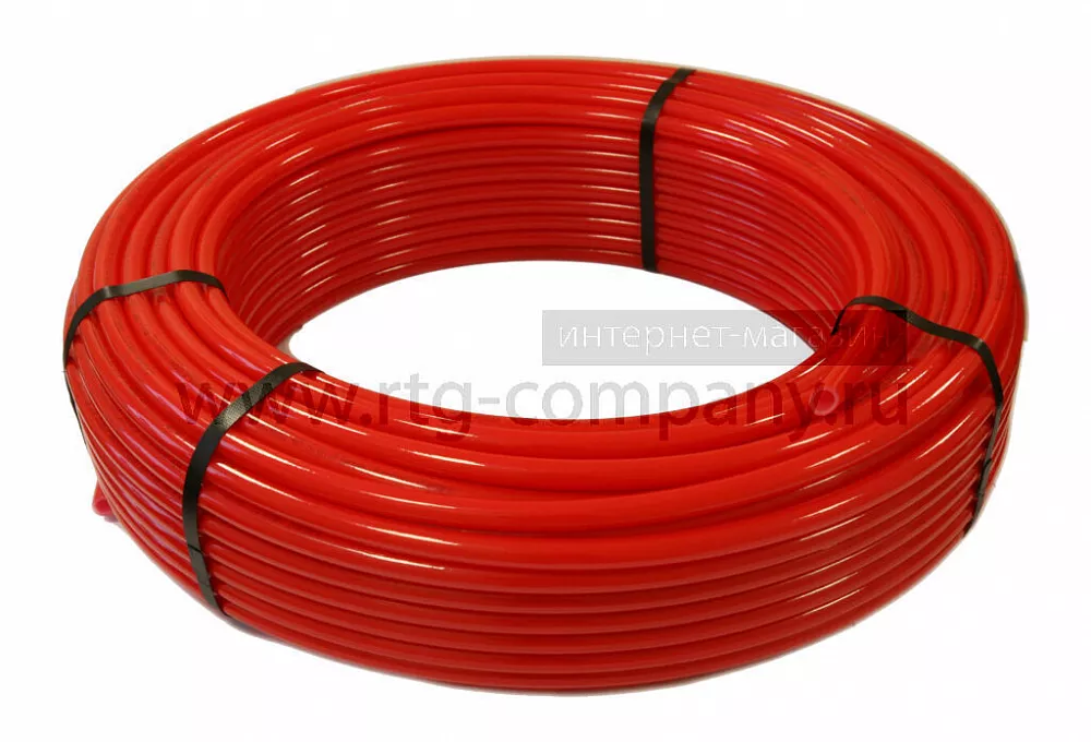 Труба из сшитого полиэтилена 26*3.0 PEX-b EVOH Altstream, красная (бухта 50м)